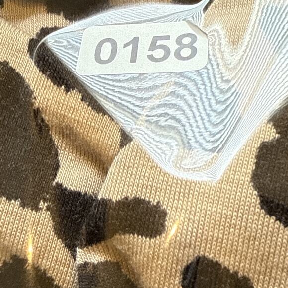 Soft T Shirt Leopard Print Beige Black By New Look Women’s Size 14 UK/Size 10 US - Picture 6 of 6